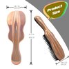 WYNK Hair Brush Detangler for Adults & Kids，Detangling Comb Hair Styling Tools & Appliances for Natural/Wavy/Curly/Coily/Wet/Dry/Oil/Thick/Straight/Long Hair (2 Pack, Soft Green&Pink)