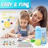 cviokrdu Decorate Your Own Water Bottle Kits for Boy Age 4-6-8-10-12,Water Bottle Diamond Art for Kids and Stickers for Kids,Crafts Girls Toys Birthday Christmas(Astronaut)