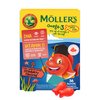 Moller’s ® | Omega 3 Capsules for Children | Natural Fish Oil Omega 3 Fish Oil for Kids | with DHA and EPA, No Gluten, Lactose or Added Sugar & Easy to Chew | Strawberry Flavor | 36 Capsules