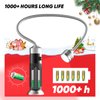 Grilling Gifts for Men: 2 Pack Magnetic Grill Lights for Outdoor Grill, Smoker Accessories Gifts for Men, 8.3 in 360 Degree Flexible Gooseneck, Valentines Day Gifts for Him, Cool Gadgets for Men/Dad