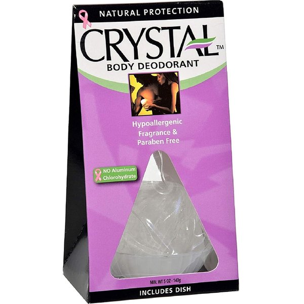 Crystal Body Rock Deodorant 5 oz (Pack of 12)