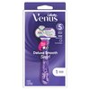 Gillette, Venus Deluxe Smooth Swirl Women's Razor Handle + 1 Blade Refill, 1 Count