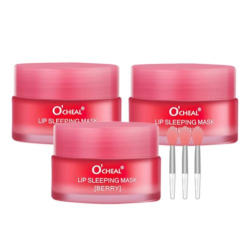 O'CHEAL Lip Sleeping Mask Night Sleeping Maintenance Moisturizing Lip Gloss Bleach Cream Anti Aging Repair Lips Mask Ocheal Lip Balm