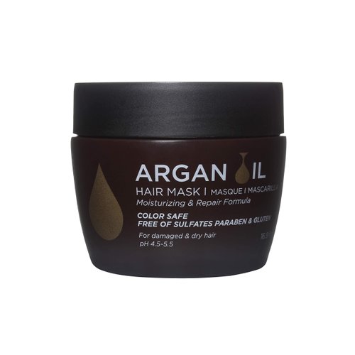 Luseta Argan Oil Hair Mask for Damaged Hair Deep Conditioning Thickening for Thin Hair Hydrate for Dry Hair 16.9 oz