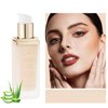 Oulac Foundation Make Up, Skincare Infused With Aloe Leaf And Vitamin E, Medium to High Coverage Liquid Foundation, Foundation Vegan 30ml, Shade：Porcelain 01