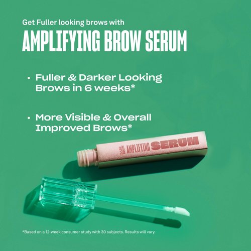Babe Original Brow Serum For Thicker Looking Eyebrows - Brow Serum with Peptides, Castor Oil, Biotin, Repairing Amino Acids | 3mL size