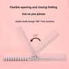 2-Pcs folding comb travel comb Set – Portable Travel-Friendly Compact Comb with Dual-Head Design – mini hair comb-portable comb for Women and Girls