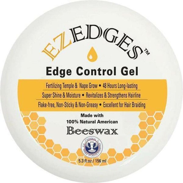 EZEDGE Edge Control Gel with Beeswax (5.3 oz)