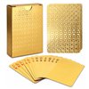 Gold Diamond Playing Cards - Durable and Waterproof, Perfect for Magic, Poker, Parties, and Special Occasions. Ideal for Memorable Gifts. (1 Deck)