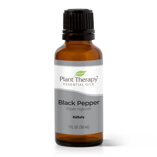 Plant Therapy Black Pepper Essential Oil 30 mL (1 oz) 100% Pure, Undiluted, Therapeutic Grade