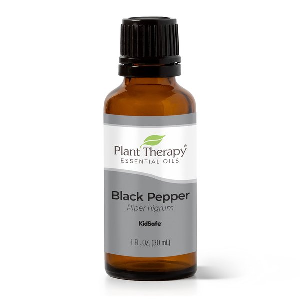Plant Therapy Black Pepper Essential Oil 30 mL (1 oz) 100% Pure, Undiluted, Therapeutic Grade
