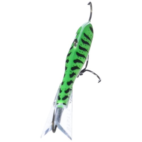 Rapala Jigging Rap 09 Fishing lure, 3.5-Inch, Glow Green Tiger