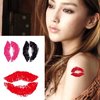 150pcs Valentines Temporary Tattoos Sticker Sexy Kiss Lip Tattoos Decal Valentine's Day Decorations Bpdy Fake Tattoo Stickers for Lover Party Decorations Girls Women Favor Party Supplies