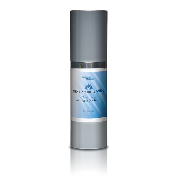 Beverly Hills Max Serum - 2 Month Supply - Anti Aging Eye Serum - Help Revive Tired Skin with Alpha Hydroxy Acids, Vitamin E, Aloe, & Vitamin C - Treatment for Dark Circles, Wrinkles, & Under Eye Bags