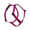 LupinePet Originals 1" Plum Blossom 20-32" Adjustable Roman Dog Harness for Medium Dogs