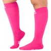 Mojo - Compression Socks for Women and Men 20-30mmHg Knee High - Compression Support Stockings for Travel Circulation, Nursing, Bariatric Recovery - Pink, Small - M809