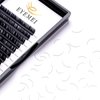 Eyelash Extensions 0.10 D Curl Natural Faux Mink Eyelash Extensions Individual Lashes Extension 11mm Tray Salon Use by EYEMEI