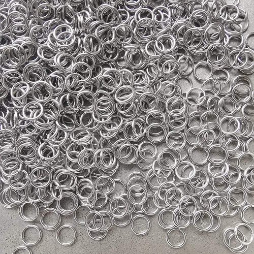 1000 pcs Stainless Steel Split Rings Jump Rings Connector Rings for Jewelry Making Necklaces Bracelet Earrings Keychain DIY Craft (12603-6mm)