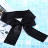 3 Pieces Wig Grip Band Satin Headbands Edge Wrap Non Slip Hair Wrap for Keep Wig Secured, Makeup, Facial, Sport, Yoga (Black)