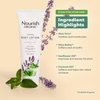 Nourish Organic Body Lotion, Lavender Mint – Hydrating Body Lotion for Dry Skin with Certified Organic Aloe Vera, Shea Butter, Coconut Oil & Cocoa Butter (8 Oz) + Washable Cotton Round
