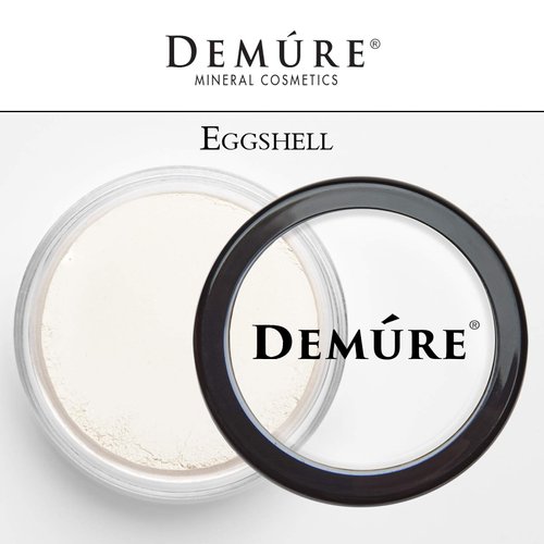 Demure Mineral Make Up (Eggshell) Eye Shadow, Matte Eyeshadow, Loose Powder, Eye Makeup, Professional Makeup