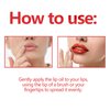 Magic Color Changing Lip Oil, Warm Change Lip Gloss, Nourishing Lip Glow Oil Upgraded Big Brush Head Moisturizing Lip Oil Long Lasting & Non-Sticky Primer Lip Tint (Red)