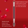 Duo Eye brow Brush, Angled Eyebrow Brush and Spoolie Brush, Eyelash Comb Eyebrow Brush Tool (1 Pcs)