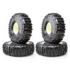 RHINORC MOZA 2.2inch Competition Wheel Tires Super Sticky For 1/10 Crawler Rock Buggy TRX4 SCX10 Pro Gen8 VS4-10 FCX10 Pro and Sporty class RC Tire (MOZA 2.2inch 4pcs)