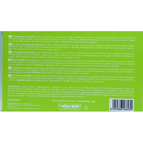 Maxy Look Hair Recipe Feed Your Hair Revitalizing Treatment Phials for Fine Brittle Hair (Fresh Mint) 12x7ml-Free Starry Lip Gloss