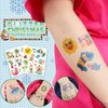 Yobbai 360 Styles Glitter Christmas Tattoos for Kids, Waterproof Temporary Tattoos Stickers for Kids Birthday Party Decorations Favors, Christmas Eve Goodie Bag Fillers(24 Sheets)