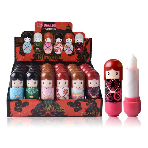 LAMUSELAND 24 Pack Lip Balm Bulk, Moisturizing Long-lasting Natural Lip Balm Lipstick Pack Lip Makeup Set Kit for Women (Multi 02)