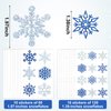 180 Pcs Snowflake Temporary Tattoos Winter Snowflake Sticker Tattoo Glitter Temporary Tattoo Cute Apparel Accessories for Body Face Kids Women Party Favors