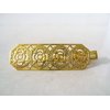 Generic Small gold or silver filigree hair barrette alligator clip bridal clip bridal (Primary color: Silver)