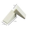 32 Pieces Gradient Nails Soft Sponges Nail Art Soft Sponge DIY Manicure Tool for Color Fade Manicure Nail Art Tools, White