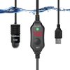 YukiHalu USB Powered Aquarium Heater, 10W/20W/30W Adjustable Mini Fish Tank Heater with External Temperature Controller, LED Display, Used for 0.5-1 Gallon Tank (10W USB)