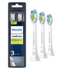 Philips Sonicare Genuine W DiamondClean Replacement Toothbrush Heads, 3 Brush Heads, White, HX6063/65
