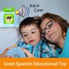 Spanish & English Talking Flash Cards for Kids - Bilingual Spanish FlashCards for Toddler - Audible Toys for Kids to Learn Spanish