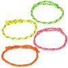 Bedwina Friendship Bracelets For Kids - (pack Of 144) Neon Adjustable Woven Rope Friendship Bracelets Bulk For Girls And Boys - Classroom Prizes For Kids Birthday Party Favors & Goodie Bag Stuffers