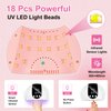 LKE UV Light for Gel Nails, 54W UV LED Nail Lamp with 18 Beads 3 Timer Setting & Auto Sensor Nail Dryer for Gel Polish Polygel Fast Curing Manicure Professional UV Nail Light Home Salon Nail Tools