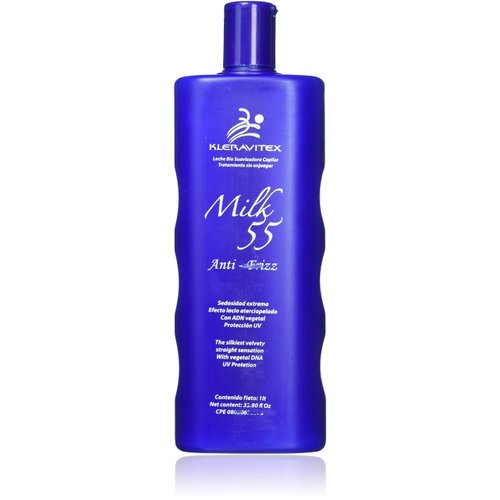 Kleravitex Milk Leave In Conditioner - Anti-Frizz Hair Detangler and Deep Treatment for Dry, Damaged, Curly or Natural Hair - 33.8 oz