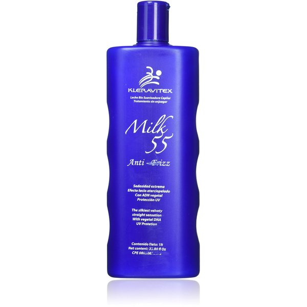 Kleravitex Milk Leave In Conditioner - Anti-Frizz Hair Detangler and Deep Treatment for Dry, Damaged, Curly or Natural Hair - 33.8 oz