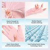 MelodySusie Premium UV Gloves for Nails,Professional UPF99+ UV Protection Gloves for Manicures, Ultra Cool Feeling Fabric, Nail Art Skin Care Fingerless Anti UV Glove Protect Hands from UV Harm