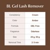 BL Lashes Eyelash Extension Remover, Dissolves Powerful Lash Extensions within 2-3 min, Fast Lash Extension Glue Remover, Low Irritation Cream Remover for Sensitive Skin, Jar Type (20g)