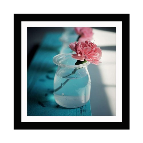 Betionol Diamond Painting Frames, Display 12x12in/30x30cm Diamond Painting Pictures or Photos, Black Natural Solid Wood Picture Frame with Acrylic Protection Glass, Back Mat And Hanging Kit