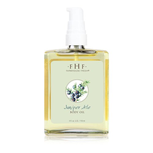FarmHouse Fresh Juniper Ale Body Oil, 4 fl. oz.