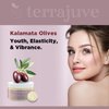 Terrajuve Body Butter, Deep Hydration Formula, Achieve Luscious Legs, Lightens Under Eye Circles, Reduces Wrinkles, Fades Stretch Marks, Raw, Organic, All Natural, Made in USA (Olive Body Butter)