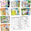 Kalysky 24 Mini Activity Books for Kids Party Favors ages 4-8 8-12,Fun and Challenges include Mazes, Dot to Dot,Word Search, Word Scramble and More for Goodie Bag Stuffer Classroom Activity