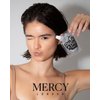 MERCY LONDON Dazzle Drip Silver Holographic Glitter Gel. Chunky Glitter Gel for Hair, Eye and Body. Cosmetic Grade Glitter in Pouch