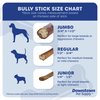 Downtown Pet Supply 6-inch Bully Sticks for Dogs, Pack of 18 - Single Ingredient, Nutrient-Rich and Odor Free Bully Sticks for Dogs - Rawhide Free Dog Chews Long Lasting and Non-Splintering