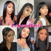 Legendhair Glueless V Part Wig Human Hair Straight Brazilian Virgin Human Hair Wigs for Black Women Upgrade U Part Human Hair Wig Full Head Clip In Half Wig No Leave Out U Part Wig 180% Density 14Inch